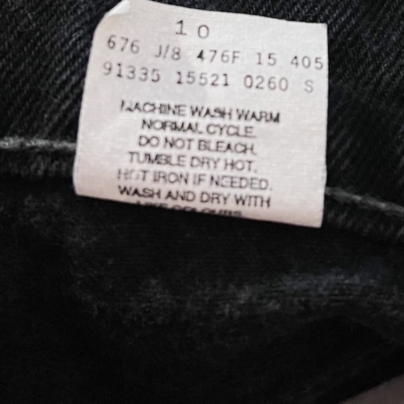 Levi's® 512 VINTAGE WOMENS MOM JEANS 28/12M - Picture 9 of 10